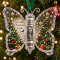 🦋🎄 3D Embossed Butterfly Christmas Cash Gift Ornament – Holiday Money Holder Keepsake 🎁