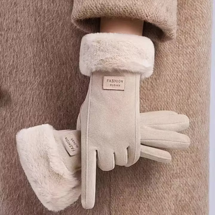 🎁❄Women's Warm Fuzzy Touchscreen Winter Gloves🧤