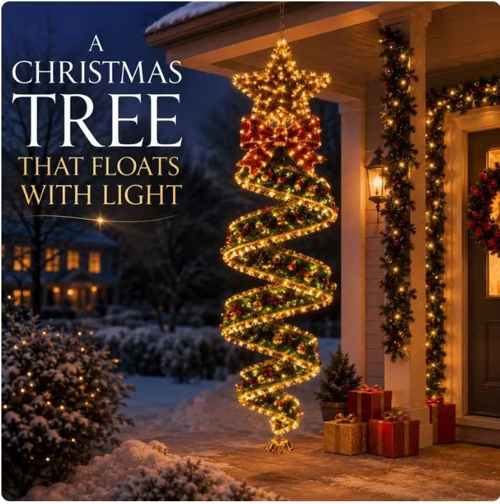 🎄Christmas Magic Spiral Hanging LED Light Collection