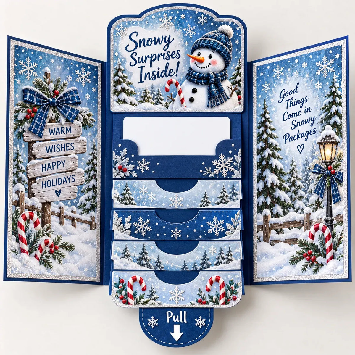⏰LAST DAY 50% OFF - 2026 New 🎅💳 Waterfall Christmas Gift Card Booklet ✨
