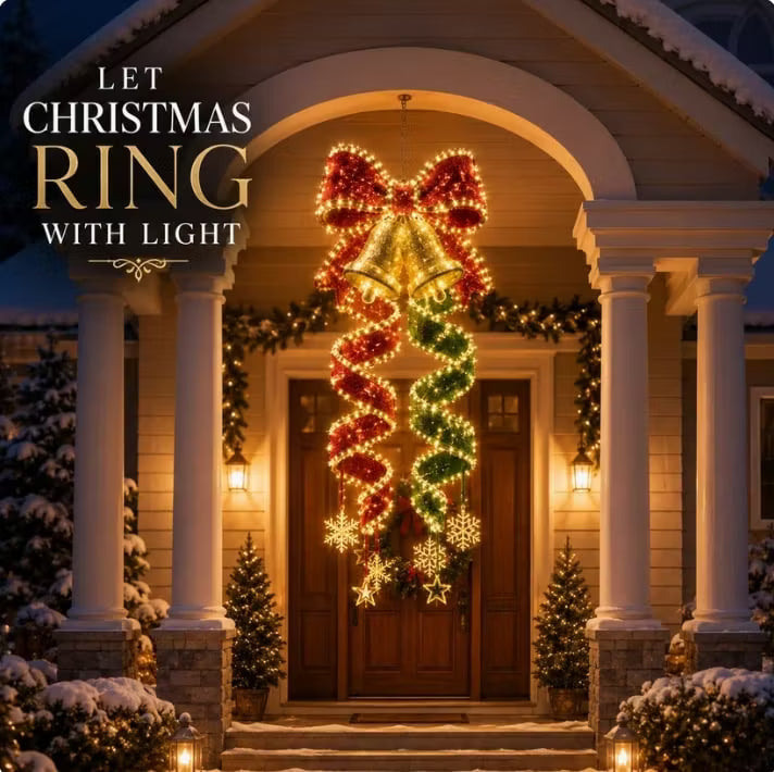 🎄Christmas Magic Spiral Hanging LED Light Collection