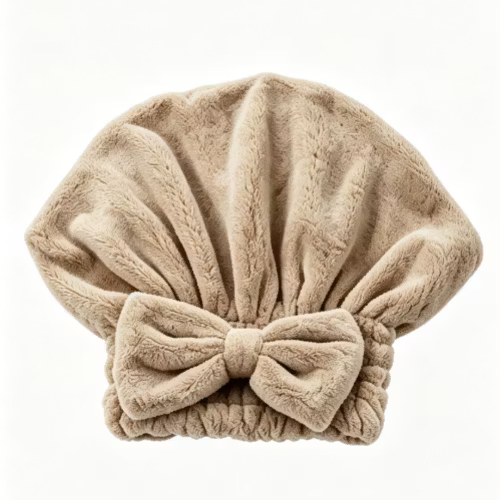 🔥Buy 2 Get 1 Free! Coral Velvet Cute Bow Hair Drying Cap🛁
