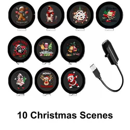 ✨Plug-&-Play HD Christmas Projector – 6 or 10 Festive Scenes(📦Buy 3 Free Shipping)