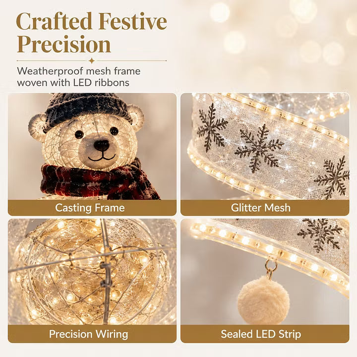 🎄Christmas Magic Spiral Hanging LED Light Collection
